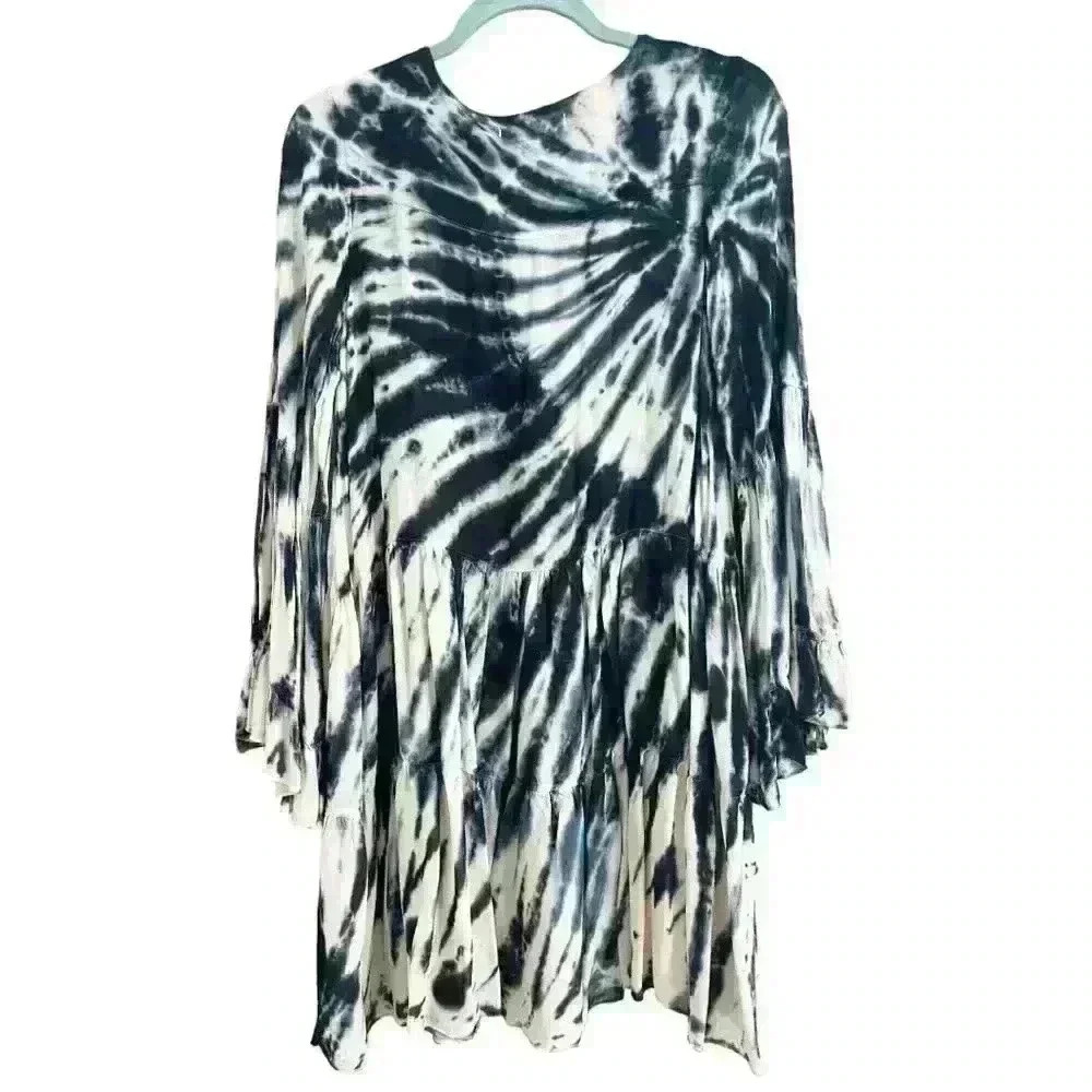 Young Fabulous & Broke (Sheer) Beach Tunic, Tie Dye - Picture 4 of 4
